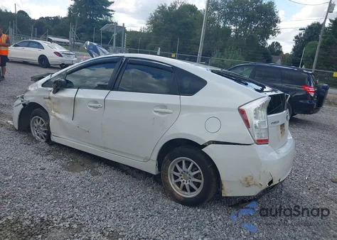 2011 Toyota Prius Two from USA, damaged, VIN JTDKN3DU0B0276786